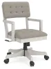 Ashley Furniture H742-01A Robbinsdale - Home Office Desk Chair - Antique White