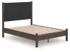 Ashley Furniture PCB2614B10 Ashley Furniture PCB2614B10 Pamytta - Full Upholstered Panel Platform Bed - Brown