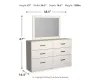 Ashley Furniture B2588B1 Stelsie - Dresser, Mirror - White