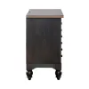 Liberty Furniture 615-BR62-B Americana Farmhouse - Bedside Chest With Charging Station - Black