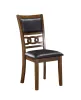 New Classic D1701-20-BRN New Classic D1701-20-BRN Gia - Dining Chairs (Set of 2) - Brown - Faux Leather