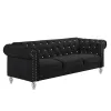 New Classic UKD13-30-BLKC New Classic UKD13-30-BLKC Emma Crystal - Sofa - Black