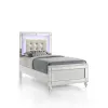 New Classic 02-9698W-500 New Classic 02-9698W-500 Valentino - 3/3 Twin Bed - White