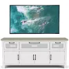 Riverside Furniture 37240 Cora - Media Console - Cloud / Fog