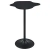 CoasterEssence 182230 Keanu - Curved Cloud-Shaped Bistro Bar Table - Black