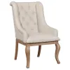 CoasterEssence 110293 Brockway - Upholstered Arm Chair (Set of 2) - Barley Brown