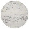 CoasterElevations 105141 Ortega - Round Marble Top Wood Dining Table - Natural