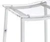 Coaster Fine Furniture 182359 Jovani - Acrylic Backless Bar Stool (Set of 2) - Chrome