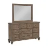 New Classic 00-B2114B-DM New Classic 00-B2114B-DM Mariana - Dresser & Mirror - Brown