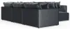 Jackson Furniture Industries 2245/37/31/59/36/12-23 Jackson Furniture Industries 2245/37/31/59/36/12-23 Remington - 6 Piece Modular Sectional And 1 Included Cocktail Ottoman - Slate