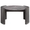 Coaster Fine Furniture 710758-S2 Gladstone - 2 Piece Coffee And End Table Set - Distressed Gray