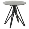 Coaster Fine Furniture 736178-S3 Hadi - 3 Piece Round Smarttop Coffee And End Table Set - Cement