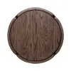 Liberty Furniture 369-OT1021 Liberty Furniture 369-OT1021 Warren Park - Round Chairside Table - Coffee Brown