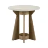 Liberty Furniture 465-OT1021 Berkley Square - Round End Table - Linen & Khaki