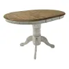 Liberty Furniture 186W-CD-GTS Liberty Furniture 186W-CD-GTS Carolina Crossing - Gathering Table - White / Antique Honey