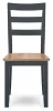Ashley Furniture D399-01 Ashley Furniture D399-01 Gesthaven - Dining Room Side Chair (Set of 2) - Natural / Blue