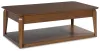 Ashley Furniture T596-1 Trenmour - Rectangular Cocktail Table - Medium Brown