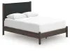 Ashley Furniture PCB2614B24 Pamytta - Queen Upholstered Panel Bed - Brown