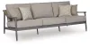 Ashley Furniture PCP510-838 Ocean Beach - Sofa With Cushion - Gray