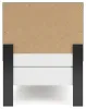 Ashley Furniture PCB1118B8 Ashley Furniture PCB1118B8 Broachmyn - Twin Panel Bed - Black / Gray