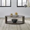 Liberty Furniture 145-OT1010 City View - Oval Cocktail Table - Coffee Bean
