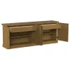 CoasterElevations 180205 Florence - 4 Door Dining Sideboard Buffet Cabinet - Rustic Honey