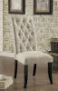 Furniture of America CM3564SC-2PK Mashall - Side Chair (Set of 2) - Beige / Antique Black