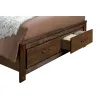 Furniture of America CM7072CK-BED Elkton - California King Bed - Oak