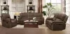 Furniture of America CM9911DB-CH Henricus - Glider Recliner - Dark Brown