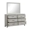 New Classic 00-2442-DM New Classic 00-2442-DM Fiona - Dresser & Mirror - Gray