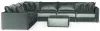 Jackson Furniture Industries 2245/37/31/59/36/12-35 Jackson Furniture Industries 2245/37/31/59/36/12-35 Remington - 6 Piece Modular Sectional And 1 Included Cocktail Ottoman - Pine