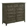 Intercon SM-BR-N8811G-GRY-C Intercon SM-BR-N8811G-GRY-C San Mateo - Gentleman's Chest - Gray