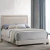 Intercon UB-BR-ZONFUL-FOG-C Zion - Upholstered Full Bed - Fog