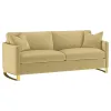 Coaster Fine Furniture 508824-S2 Corliss - 2 Piece Velvet Upholstered Sofa Set - Camel