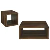Coaster Fine Furniture 710508-S2 Frisco - 2 Piece Coffee And End Table Set - Dark Pine