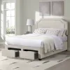 Intercon UB-BR-TRPFUL-BGE-C Tropic - Full Storage Bed - Beige