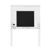 Liberty Furniture 781-BR11HU Reflections - Twin Upholstered Panel Headboard With Lights - Pearl White