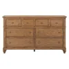 Liberty Furniture 104-BR31 Liberty Furniture 104-BR31 Twin Lakes - 6 Drawer Dresser - Chestnut