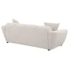Coaster Fine Furniture 509301 Destino - Chenille Upholstered Splayed Arm Sofa - Greige