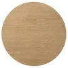 Coaster Fine Furniture 706298-S2 Ottowa - 2 Piece Round Wood Coffee Table Set - Washed Oak