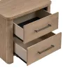 New Classic B2123-040 Anika - 2 Drawer Nightstand - Natural / Brown