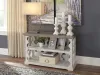 Ashley Furniture T814-5 Havalance - Console Sofa Table - Gray / White