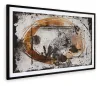 Ashley Furniture A8000374 Clefting - Wall Art - Black / Caramel / Tan