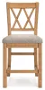 Ashley Furniture D773-124 Havonplane - Upholstered Barstool (Set of 2) - Brown