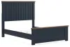 Ashley Furniture B414B3 Ashley Furniture B414B3 Landocken - Full Panel Bed - Brown / Blue