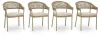 Ashley Furniture PCP373-601A Orchard Beach - Arm Chair With Cushion (Set of 4) - Beige