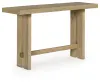 Ashley Furniture T537-4 Crendlin - Sofa Table - Light Brown