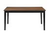 New Classic D4832B-60S-REC Potomac - 5 Piece Rectangle Dining Set (Table & 4 Chairs) - Brown / Black