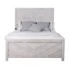 New Classic 00-3314-300 New Classic 00-3314-300 Biscayne - 5/0 Queen Bed - Driftwood