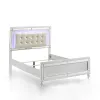 New Classic 02-9698W-400 New Classic 02-9698W-400 Valentino - 4/6 Full Bed - White